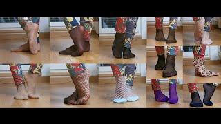 My Nylon Socks Collection Try On : Nylon Socks, Knee Highs, Thigh High Stockings and Pantyhose