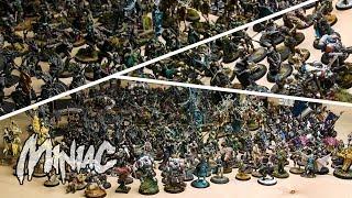 My ENTIRE Painted Miniature Collection!!