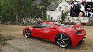 Ferrari 488 Fuçada - Forza Horizon 4 | Logitech g27 Gameplay