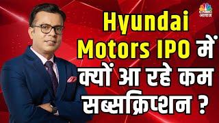 Hyundai Motors IPO में क्यों आ रहे कम SUBSCRIPTION ?#HyundaiMotorsIPO  #IPONews #IPOAlert #Hyundai