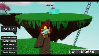 slap battle we l find kill streaks now later l got 250 kill streaks ROBLOX(100k views epik)