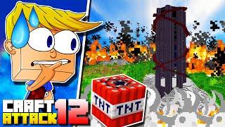 Spark zündet ALL sein TNT! Croco verliert sein WERTVOLLSTES ITEM! Minecraft Craft Attack 12 #59