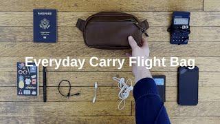 Upgrading My Everyday Carry Flight Bag | Minimalist Travel EDC