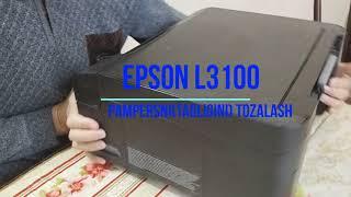 EPSON L3100  pampersni (tagligini) tozalash