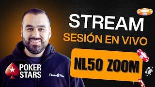 [POKER  EN VIVO] ZOOM NL50 POKERSTARS - Explicando Jugadas en vivo 