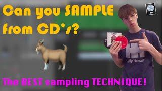 SAMPLING from CD's? | The BEST sampling TECHNIQUE | Logic Pro X