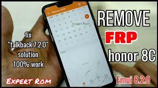 Honor 8C (BKK-LX2) Bypass Google Account | Remove FRP Emui 8.2.0