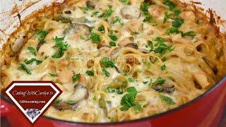CREAMY CHICKEN TETRAZZINI RECIPE | Casserole Recipe | Cooking With Carolyn