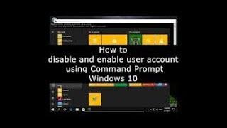 Enable Command Prompt  In Windows 10