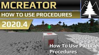 MCreator: How to use Particles | Procedure Tutorial