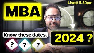 CAT 2024 Must Know Dates | Ask Me Anything | CAT Results | Free Mocks For CAT