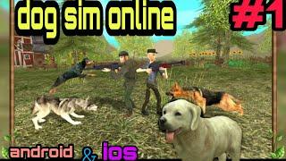 dog sim online-android gameplay -#1 - GAMEPLAY TRYNICH.