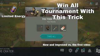 WIN ALL TOURNAMENT INSIDE THE CRATER! (New and Improved) | Last Day on Earth: Survival