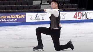 Edward Zhou | Novice Men Free Skate | 2025 Eastern Sectional Singles Final