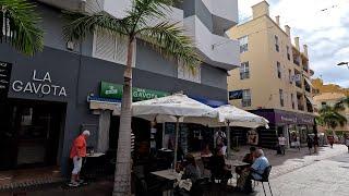 Tenerife - Great Spanish Bar Opposite The Church In Los Cristianos....