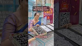 Rs.600 onwards fancy & bridal Silver Toe Rings (metti) | Ishna Jewels | Evils eye metti