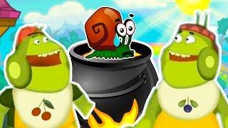 ВУПСЕНЬ И ПУПСЕНЬ ЕДЯТ УЛИТКУ БОБА !  [SNAIL BOB 2 - Полное Прохождение - Все Уровни Улитка Боб 2]