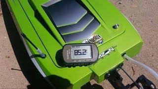 Pro Boat Veles 29 "Haulin' the mail" @ 85.2mph!!