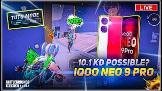 BGMI LIVE ON IQOO NEO 9 PRO | BGMI LIVE WITH CRANK #bgmi #pubgmobile #iqooneo9pro