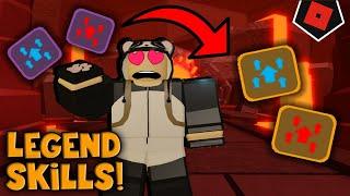 DUNGEON QUEST *NEW* LEGENDARY SKILLS ARE OP! |Roblox Dungeon Quest