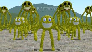 Roblox Innyume Smiley's Stylized Nextbot vs New 3D Memes In Garry's Mod