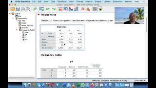 Sergei Kostiaev shows how to run mode in #SPSS and #R