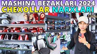 MASHINA BEZAKLARI, FARALAR, RULLAR VA CHEXOL-POLIK  NARXLARI ANDIJON | ЧЕХОЛ-ПОЛИК НАРХЛАРИ