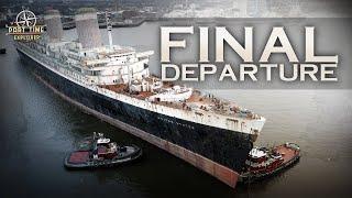 The SS United States Departing Philadelphia ( + GIVEAWAYS!)