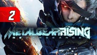 Metal Gear Rising Revengeance Walkthrough - Part 2 Coup D'état Let's Play Gameplay Commentary