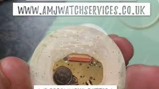When have you changed the battery on your watch? www.amjwatchservices.co.uk