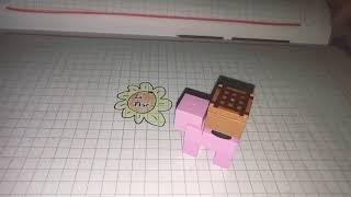 La vida de un cerdo y una flor(Minecraft Lego)--Sebastian 27 y Matias A.