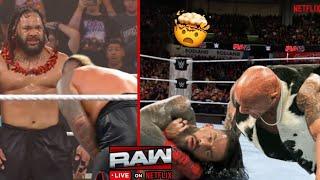 OMGJacob Fute Betray on Solo Sikoa & The Rock Returns Destroy Roman Reigns on Raw Netflix 2025!