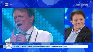 Le emozioni di Massimo Ranieri a Sanremo 2025 - Domenica In 02/03/2025