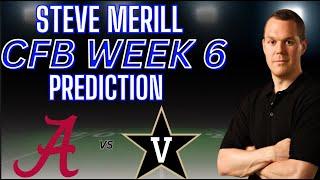 Alabama vs Vanderbilt Predictions, Picks and Best Bets | College Football Picks Week 6