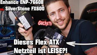 Dieses Flex ATX Netzteil ist LEISE?!  SilverStone FX600 vs. Enhance ENP-7660B Noctua Fan by OVERTEK