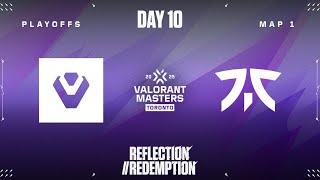 SEN vs. FNC — VALORANT Masters Toronto — Playoffs Stage  - Map 01