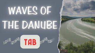 (1MM1 Acoustic) The Anniversary Song (The Waves of the Danube) | Easy TAB