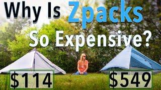 3F UL Lanshan 1 vs Zpacks Solplex (Or Plexamid) - Why Is Zpacks So Expensive?