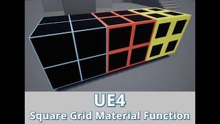 Square Grid Material Function