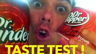 Taste Test: Dr. Pepper vs. Dr. Thunder
