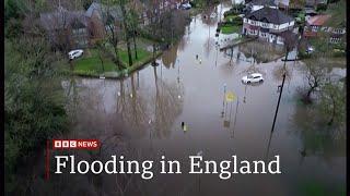 Weather Events - Flooding in England after the strong winds and rain New Year's Day (UK) 1/Jan/2025