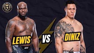 Derrick Lewis vs Jhonata Diniz UFC Edmonton