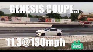 LinkECU Genesis 2.0T runs 11.3@130MPH!