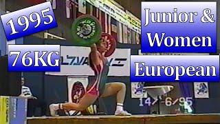 Women 76KG | 1995 | European Junior & Women Weightlifting Championships | Beer Sheva (ISR)