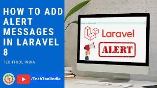 How To Add Alert Messages in Laravel 8 | Bootstrap Alert Messages in Laravel | Form Alert