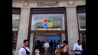 TECHNOLOGY: First European Microsoft store opens in London