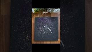 Easy Galaxy Painting #artist #art #acrylicpainting #shorts #painting