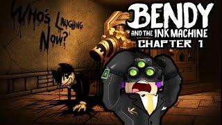 BENDY AND THE INK MACHINE! Chapter 1 (Scary game on Roblox)