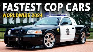 10 Fastest Cop Cars Worldwide: Only ONE USA Car Made The List!