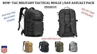 $40 Backpack Better Than 5.11 Tactical Rush 72? - Reebow Tactical 3 Day Pack Review